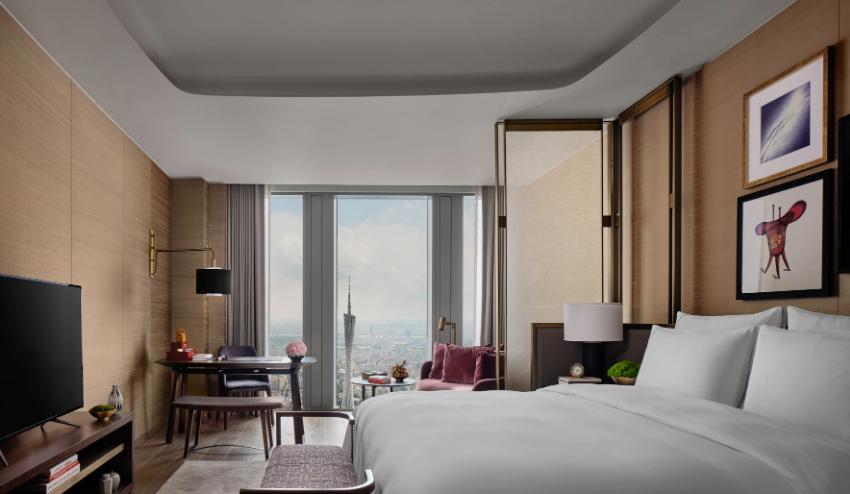 广州最高魅力酒店夜景,带你去广州最贵的酒店