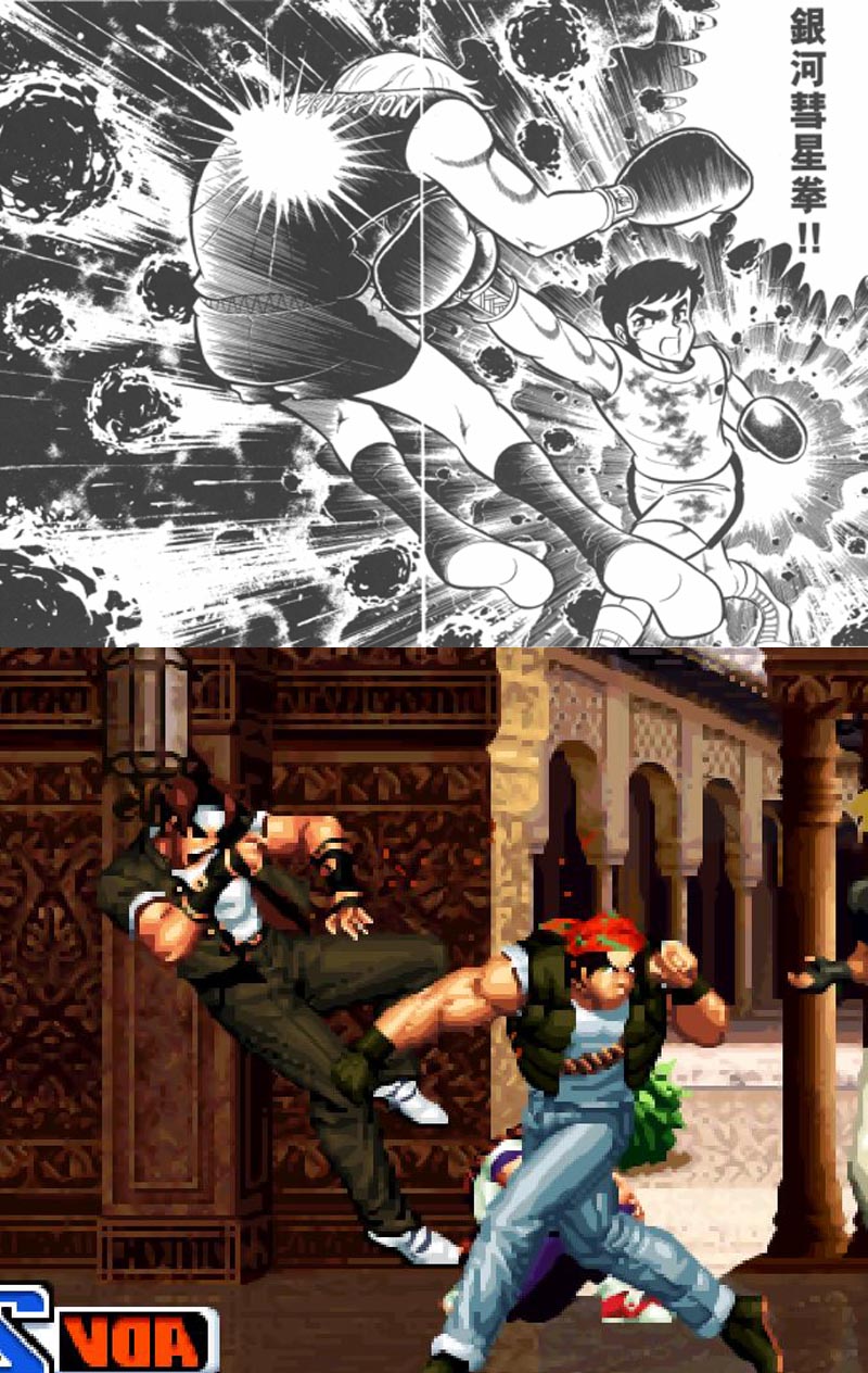 街机拳皇动画,拳皇97怒队各人物介绍