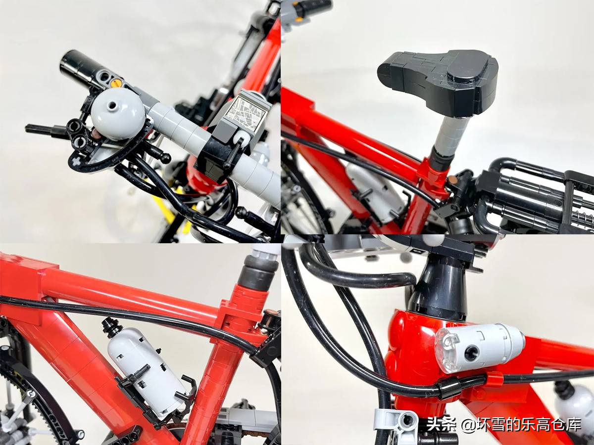 看腻了乐高赛车和卡车，换换自行车怎么样