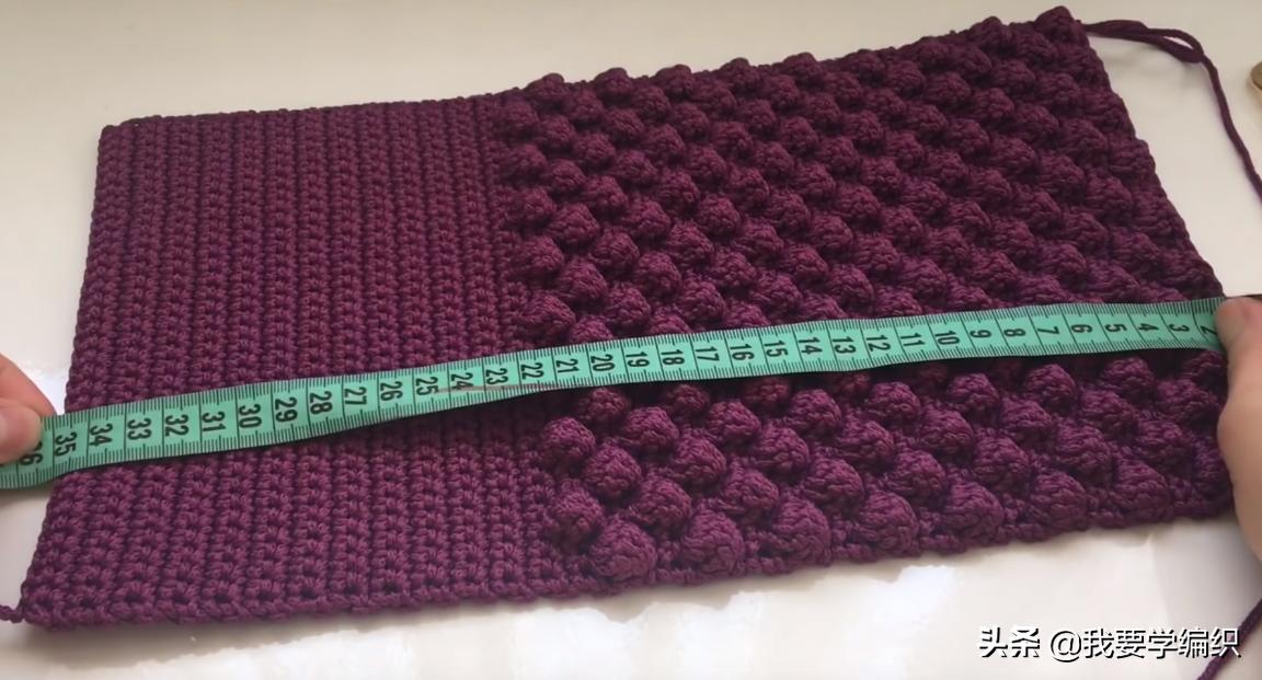 冰丝线钩织斜挎小包包,织女手工包包