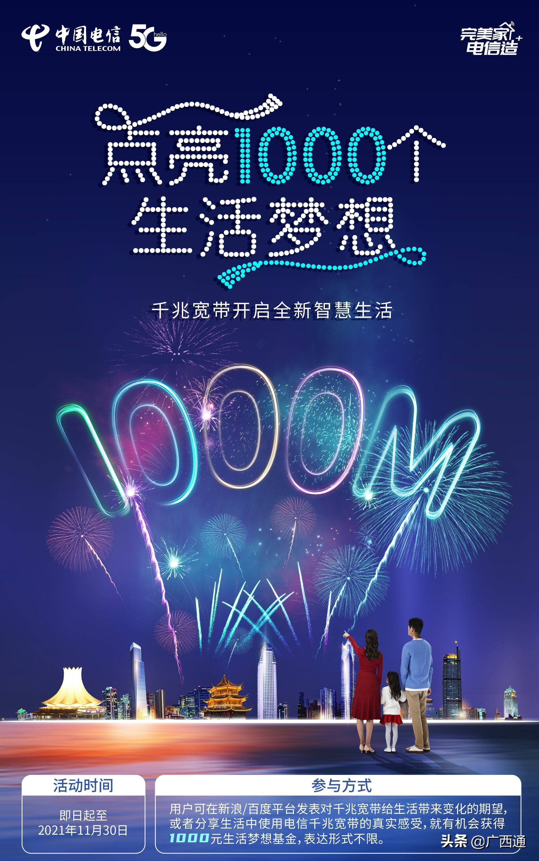 广西电信千兆宽带套餐,广西千兆宽带