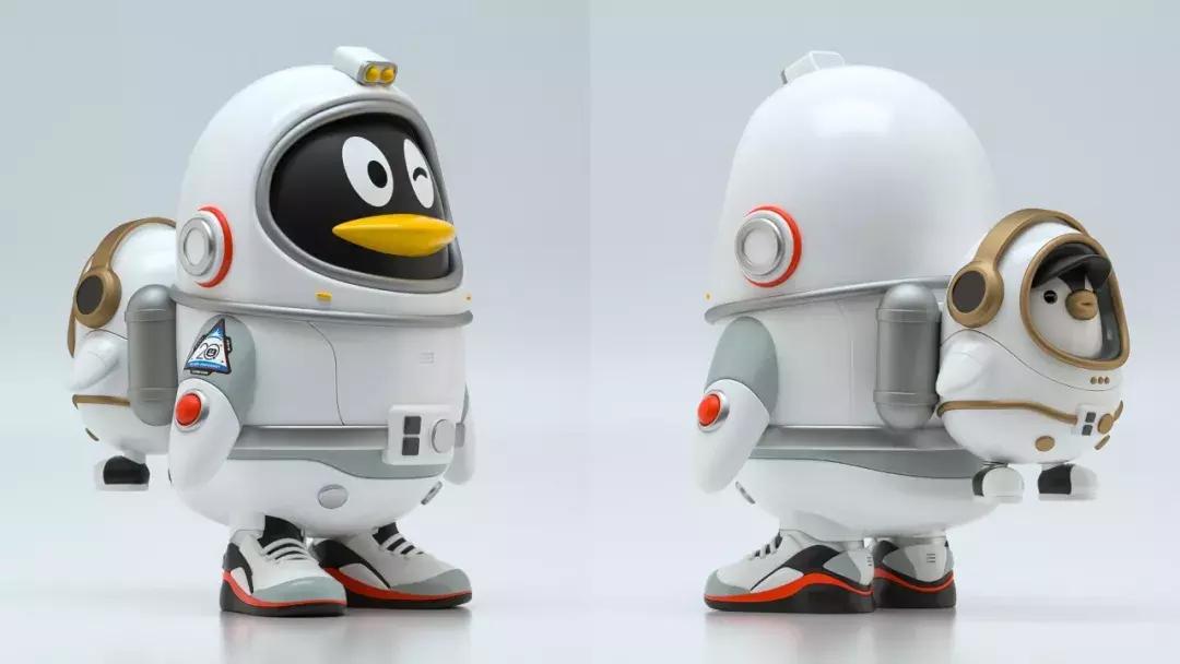 腾讯qq企鹅的变化,qq企鹅10年变化