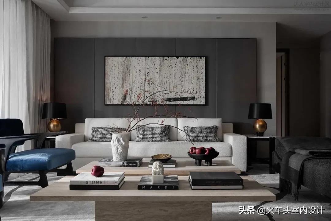 牧笛装饰全案设计,常州万科国宾道176大平层样板房