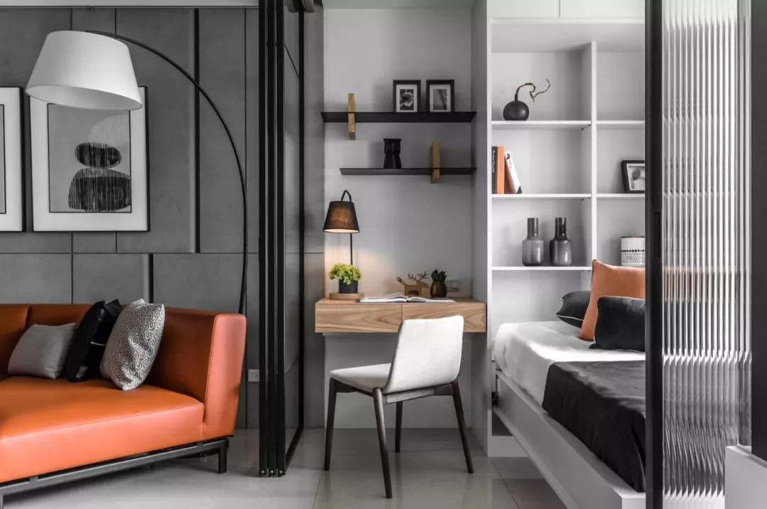 房子都是自己设计的,房子再小也要尝试一下法式风