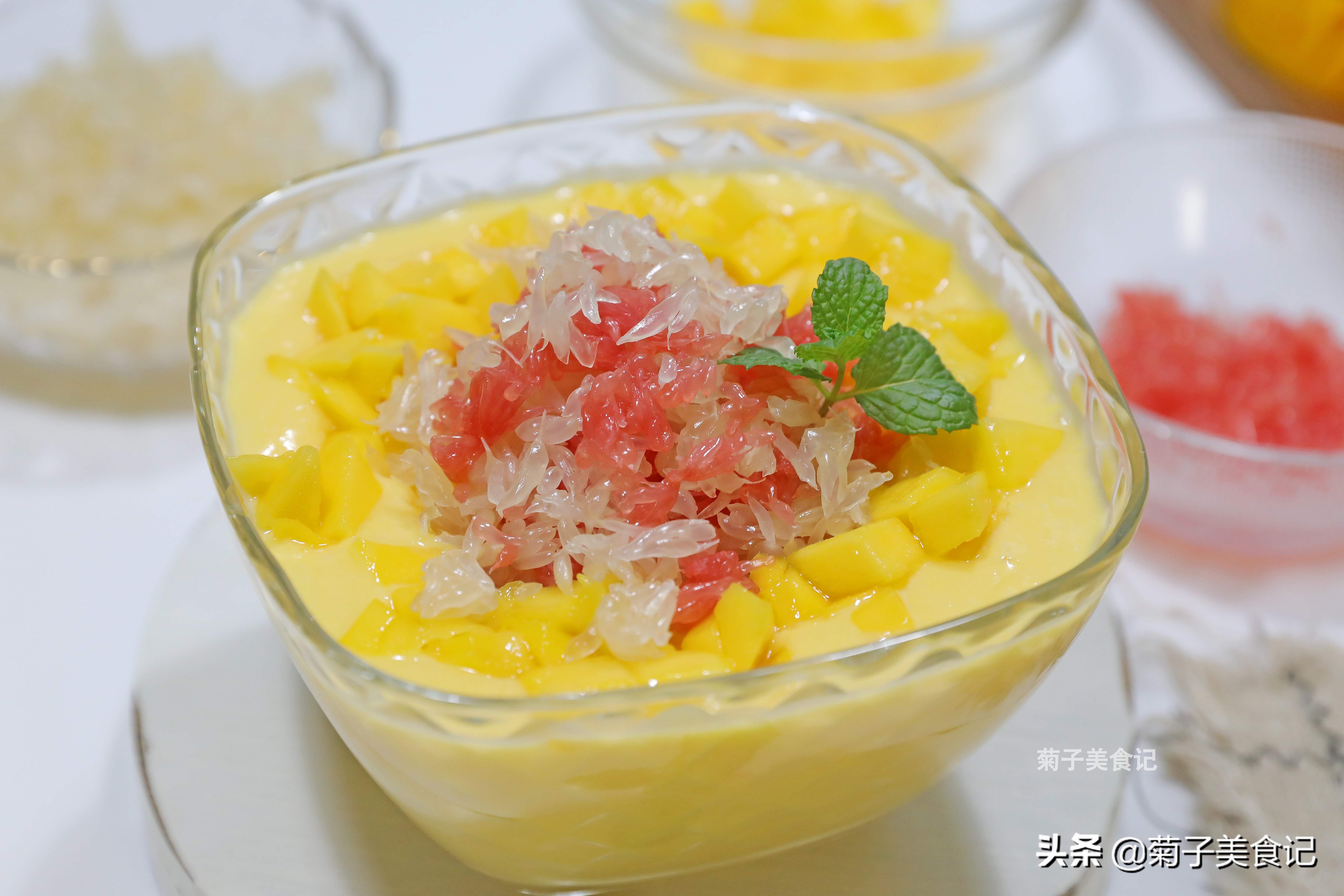 杨枝甘露自带仙气的港式甜品,港式杨枝甘露的做法