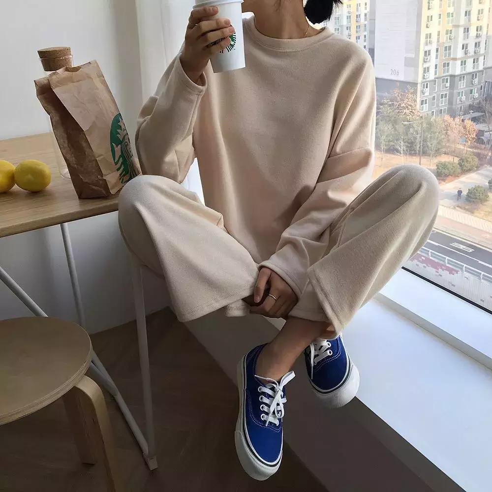 60-70岁高档奶奶装阔腿裤,最流行的奶奶裤人手必备一条