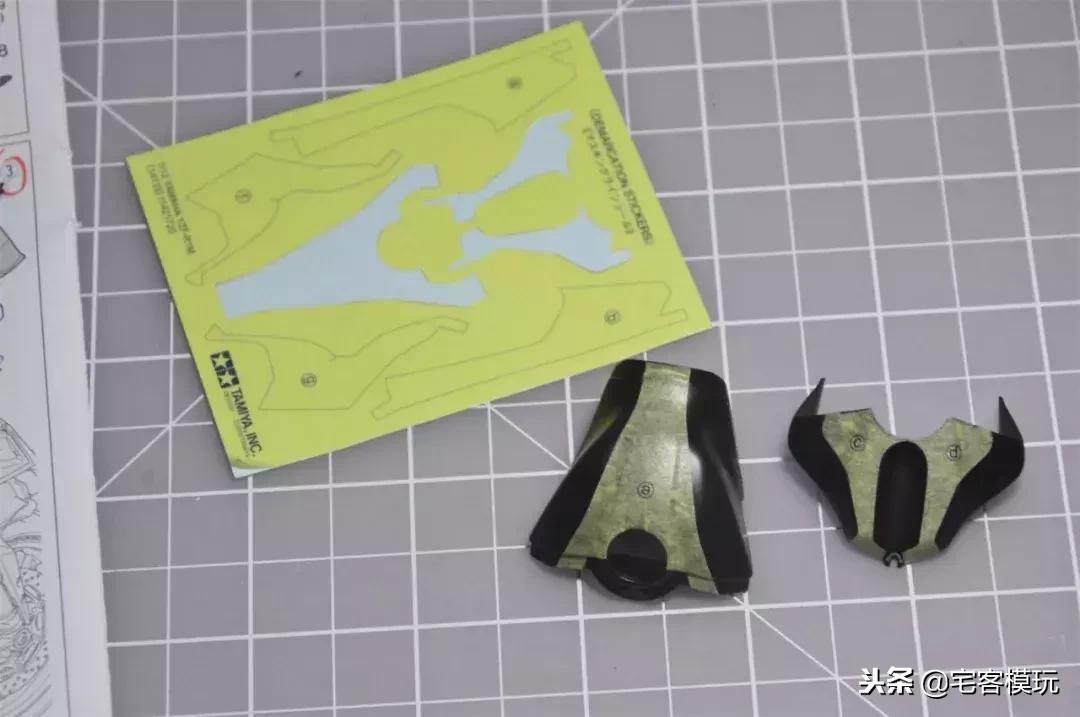 模型制作范例：田宫1:12雅马哈YZF-R1M,14133制作过程