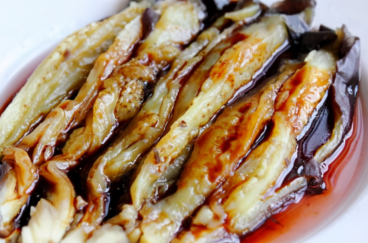 蒸茄子不用热油怎么做,蒸茄子不要肉的做法