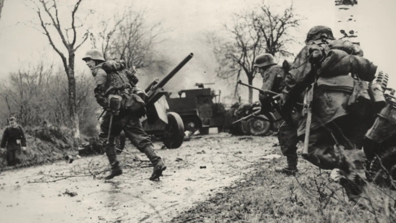 士兵被电击,德国士兵创伤性应激