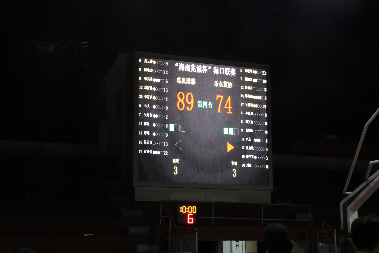 海南中学vs清华附中谁赢了,海南中学半决赛