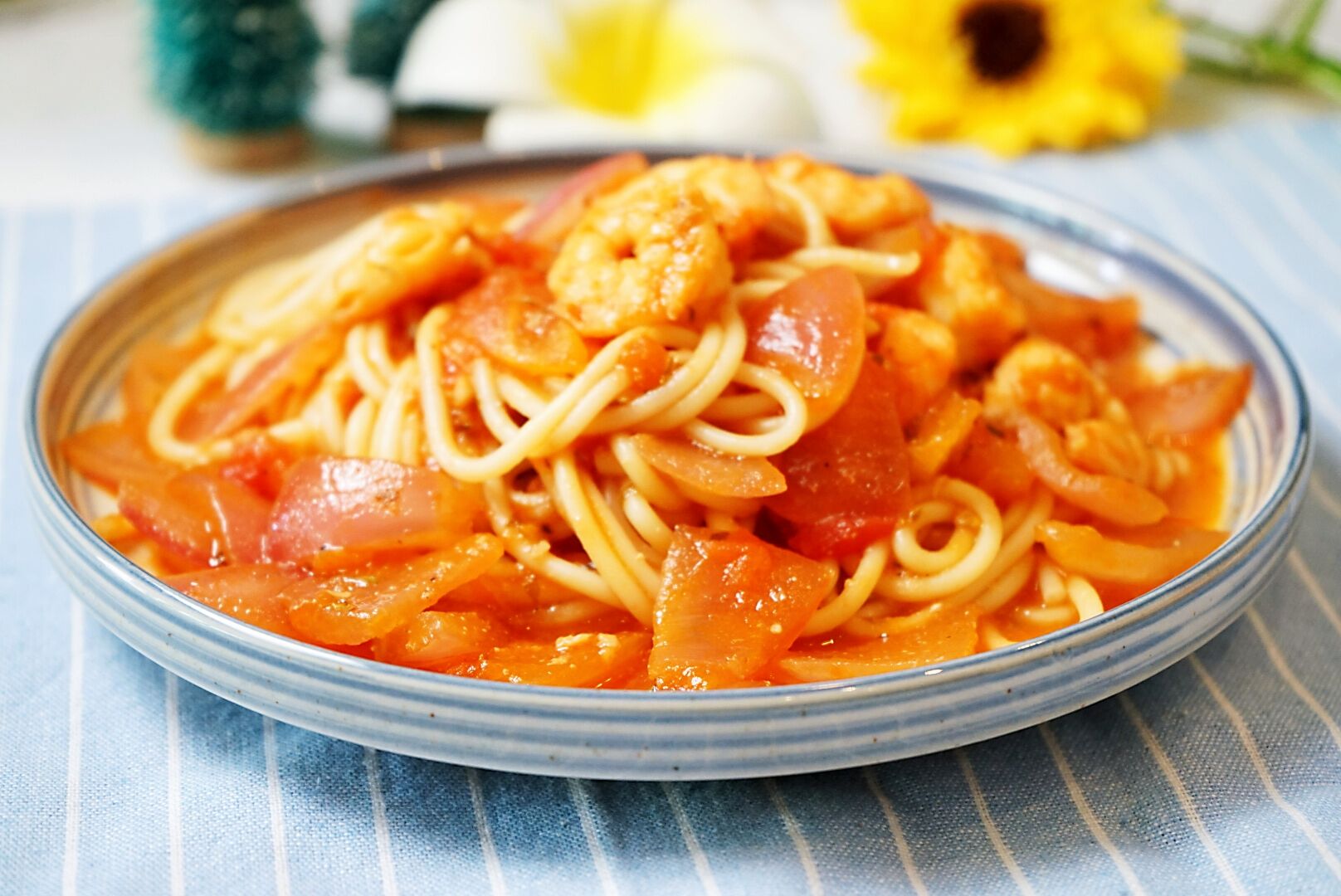 减脂茄汁焖面的做法,超浓郁番茄意面