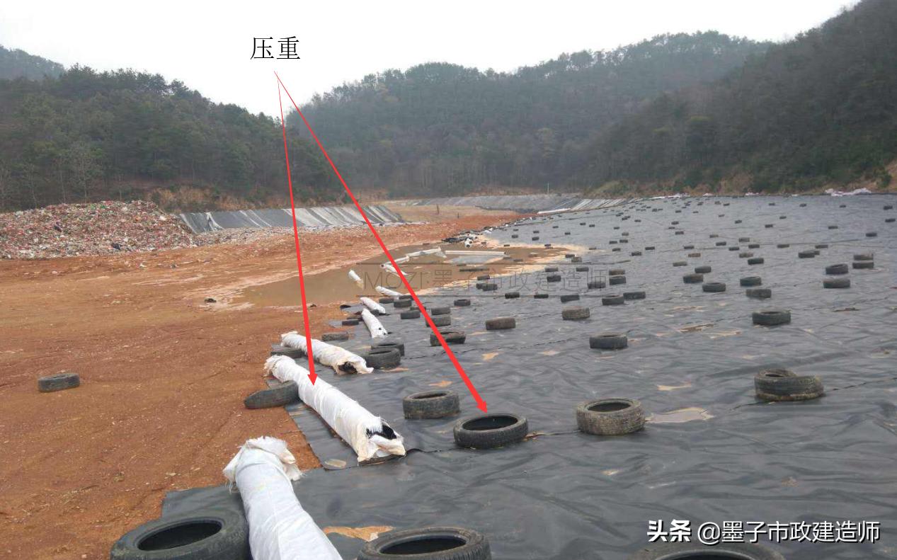 生活垃圾填埋场区防渗施工,垃圾填埋场防渗层施工工艺流程