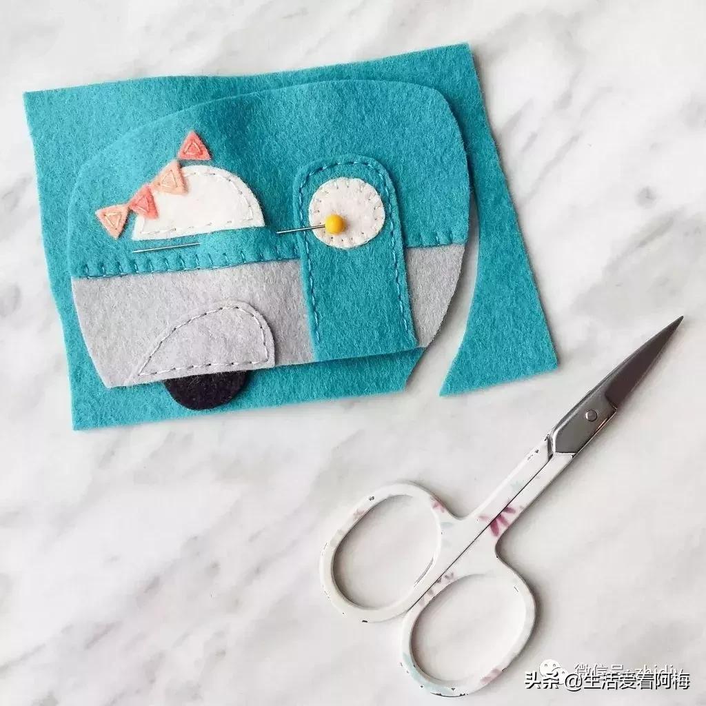 做手工布艺大全简单又漂亮,儿童节手工a4不织布布艺作品