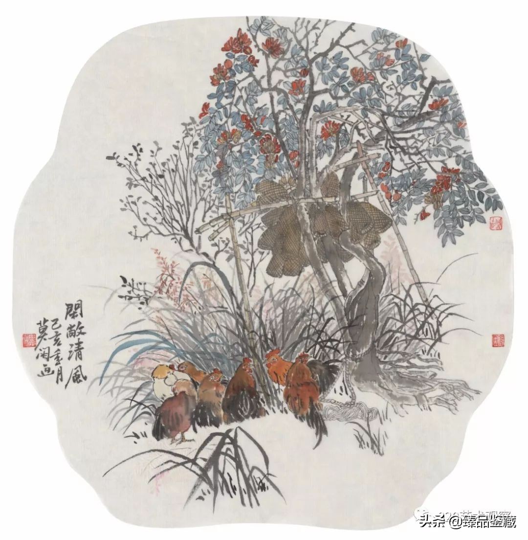 水墨花鸟画及赏析,中国画与西洋画赏析
