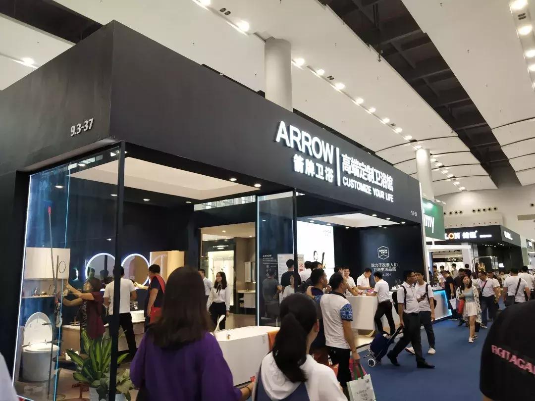 广州建博会卫浴直播现场,广东建博会整装卫浴