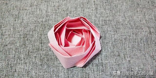玫瑰花折纸教程大全简单慢动作,玫瑰花折纸方法简单易折非常漂亮