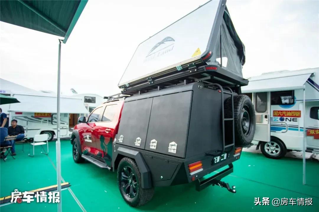 2022新款长城炮柴油版房车价格,最新款长城炮单排升顶房车