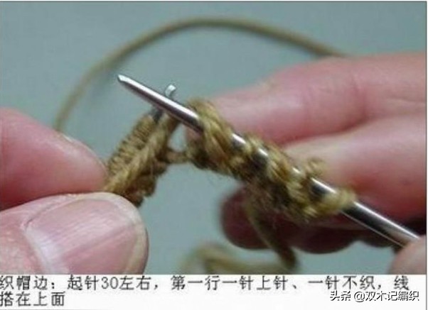 毛线帽子女款老人钩针,中老年女士毛线帽子冬季教程