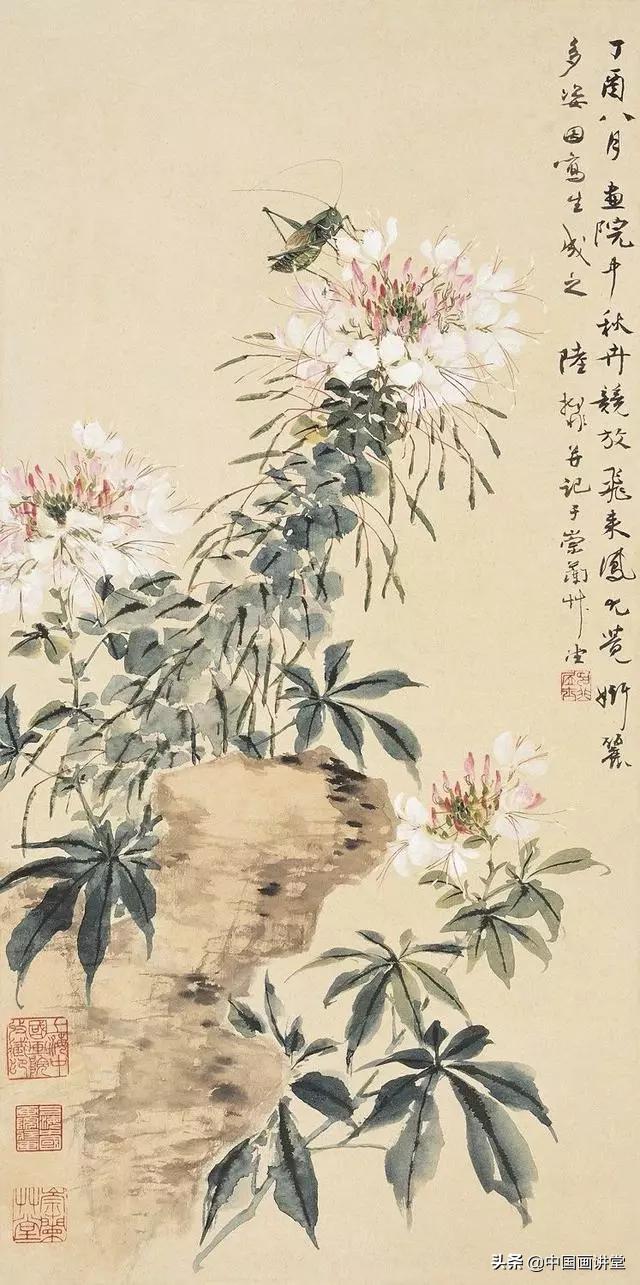 画花鸟要有情趣,花鸟画一定要有花有鸟吗