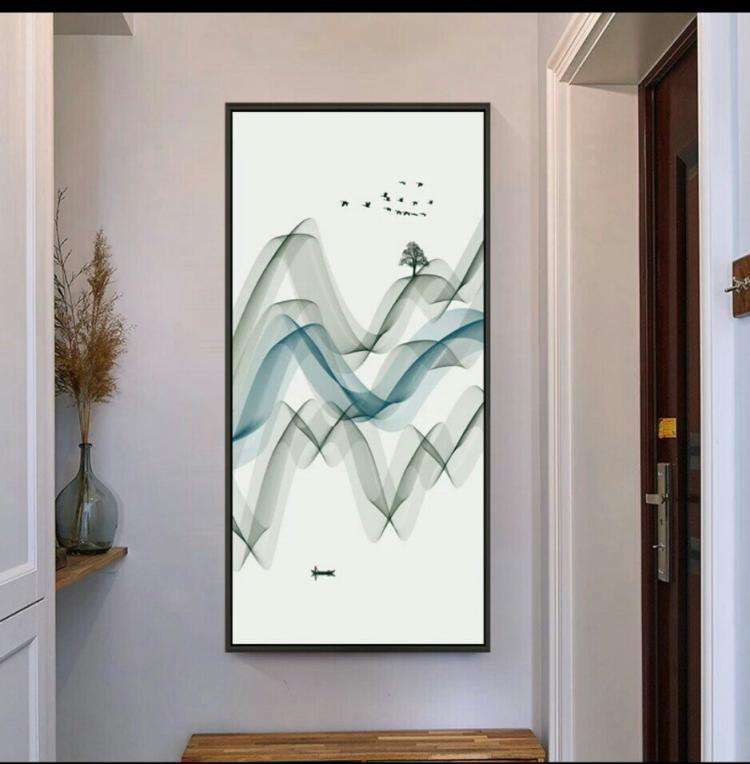 客厅背景墙挂画如何选择攻略推荐,客厅背景墙挂画技巧