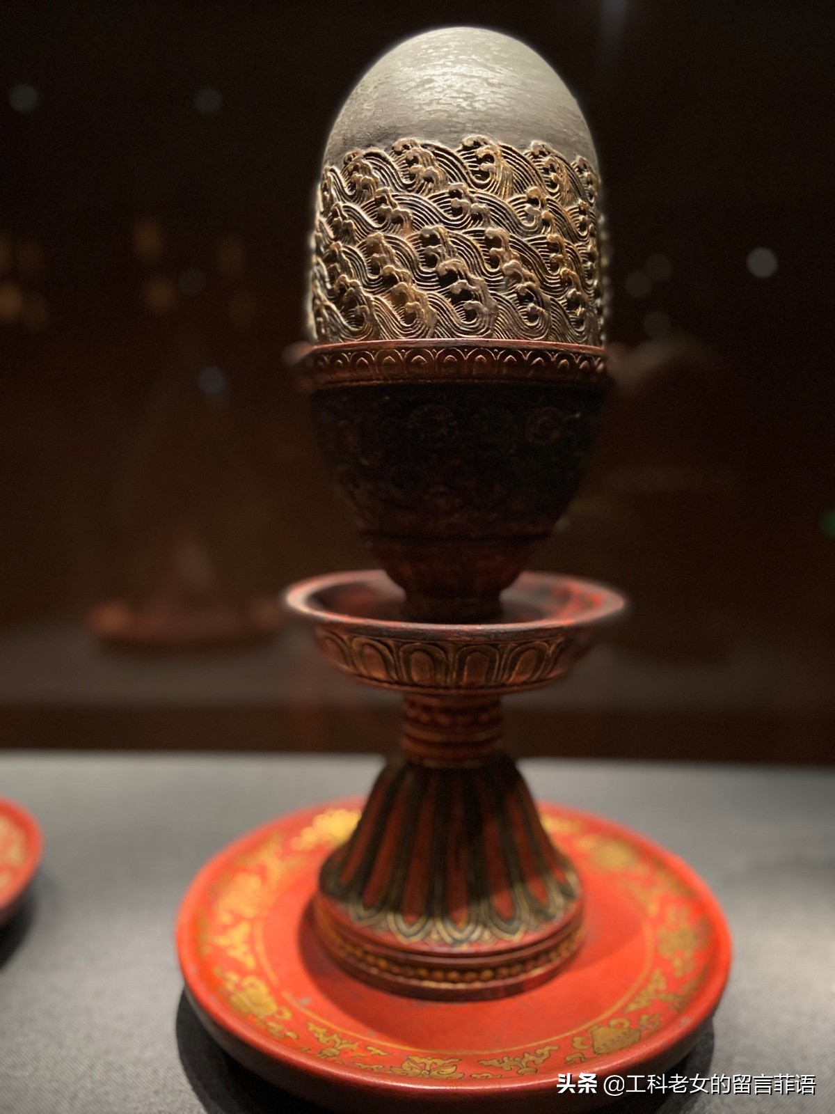 妙宝庄严:一种佛供器,宫外可食用,在清宫里就只能看