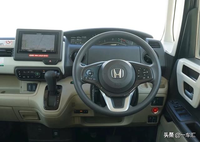 k-car之王静态体验本田n-box,麻雀虽小五脏俱全小复式