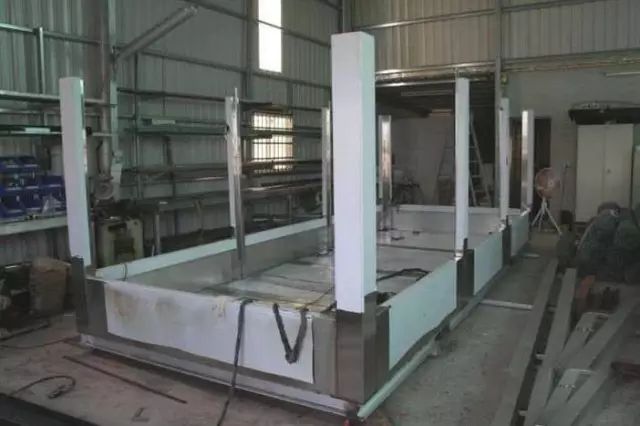 一米以上的大型鱼缸是如何制作的,大型水景鱼缸制作全过程