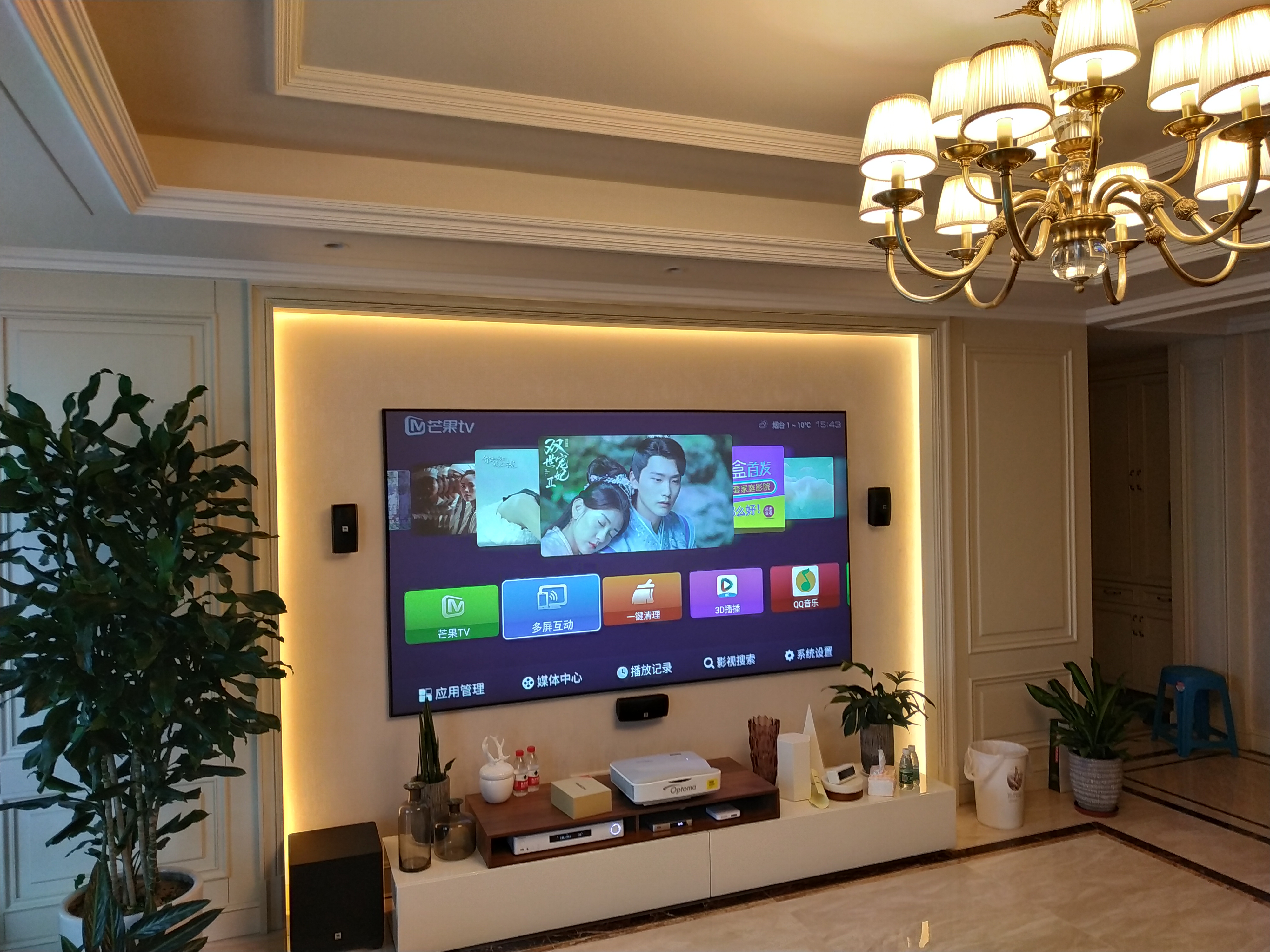 家庭影院环绕小音响,家庭客厅5.1音响方案