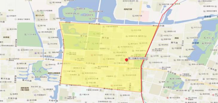 唐徕回中南校区划片,唐徕回中高中部在哪