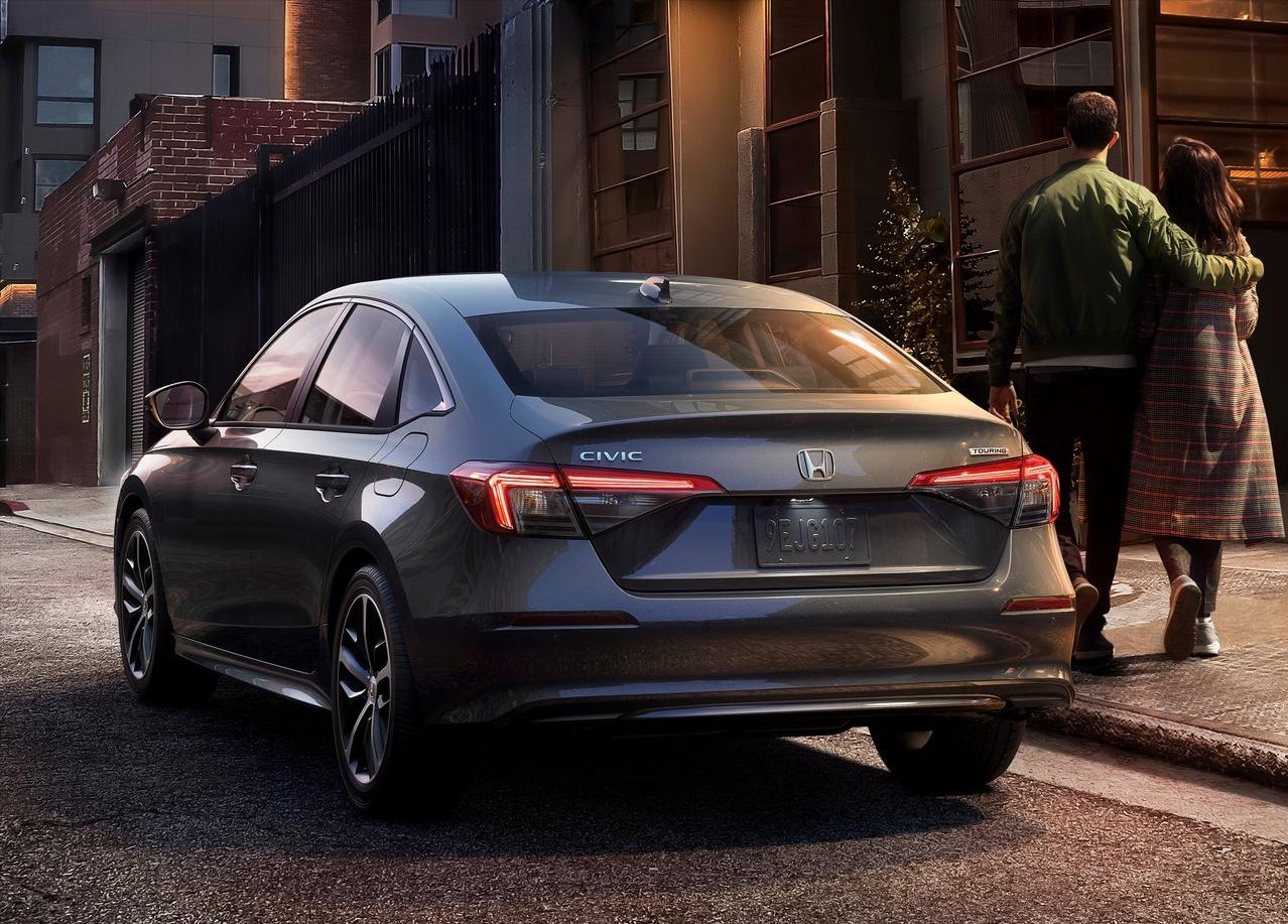 第11代本田思域量产版官图,全新第十一代本田思域报价及图片