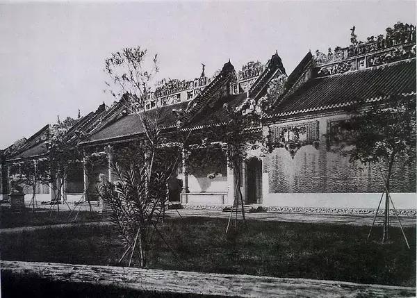 100年前中国风景建筑老照片,两亿多年前的景观