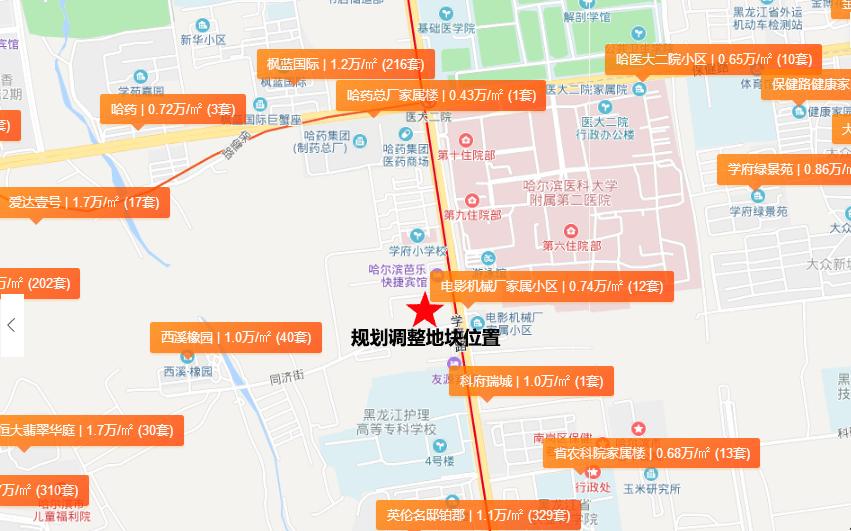 学府路新地块,学府路片区开发