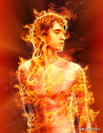 老版ps怎么做火焰燃烧效果,ps火焰特效插件