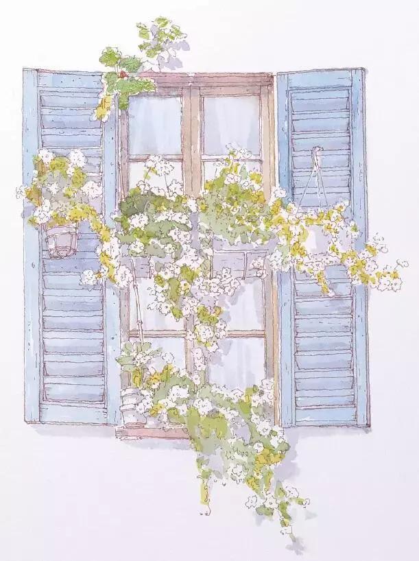 不用花钱就能圣地巡礼？看大神用钢笔淡彩带你花样旅行