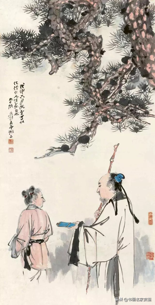 张大千最著名的画人物,上世纪画坛大师