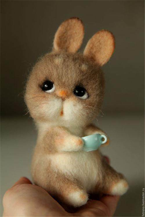 羊毛毡戳戳乐可爱萌物,羊毛毡可爱宠物教程