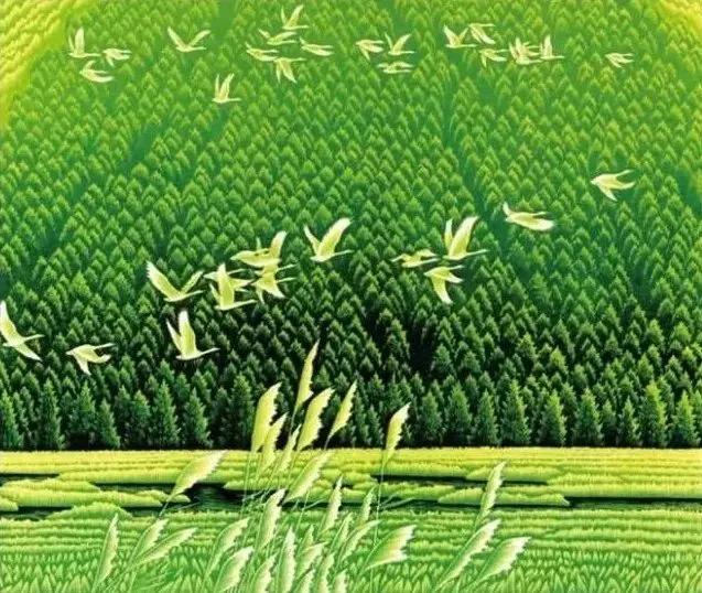 东北大姐剪纸被误认为是油画,东北民间美术剪纸