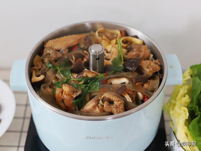 火锅鸡鲜香麻辣,泊头麻辣火锅鸡的正宗做法
