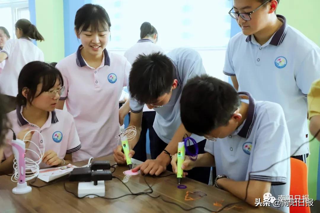 南阳第五完全学校全貌,南阳车站南路完全学校
