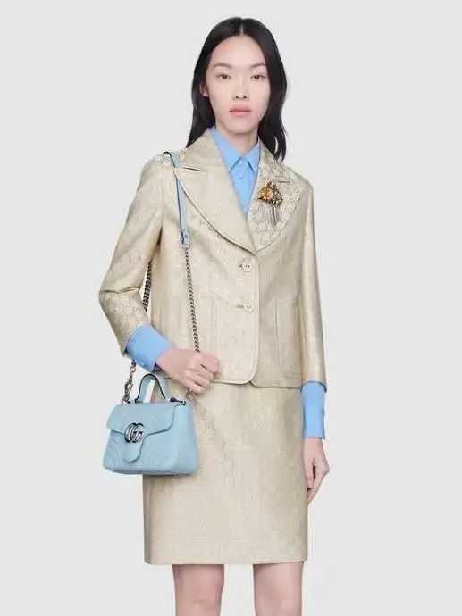 萌炸了！Gucci马卡龙系列GGMarmont向你丢了一颗糖果