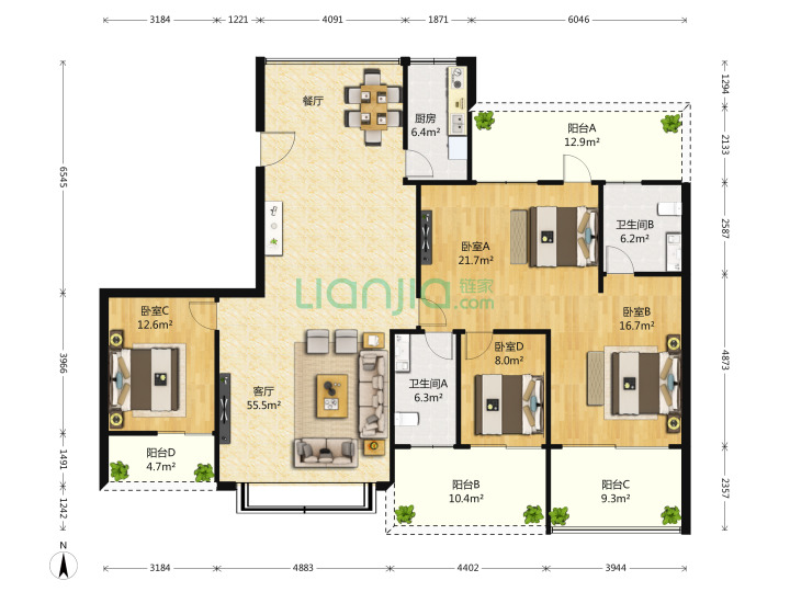 深圳湾君汇户型图,深圳湾君汇新天豪宅