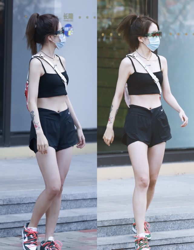 乃万在《青春有你》减肥成功？轻松驾驭短款上衣，性感又不失帅气