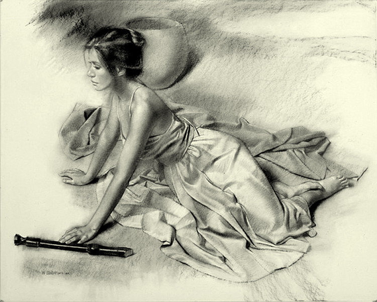 素描怎么画线好看,素描线条怎么画比较圆润