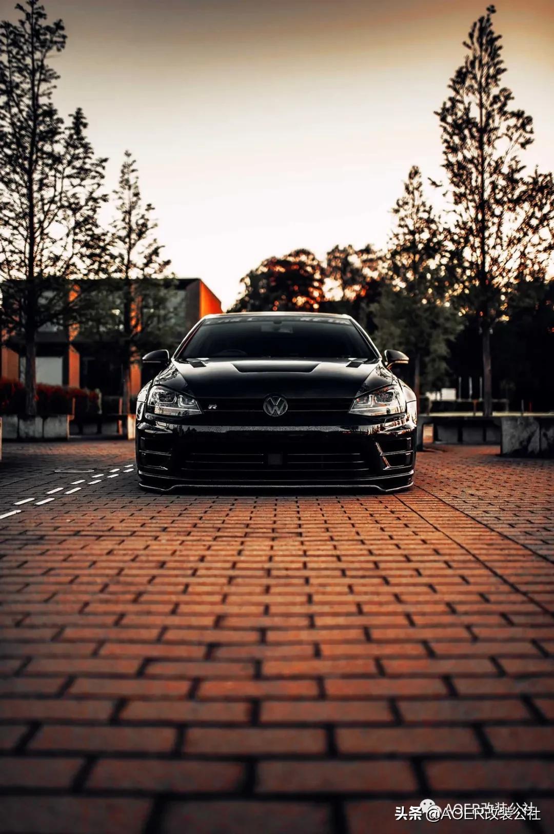 高尔夫71.6自吸改装案例,高尔夫rline7改装无钥匙进入视频