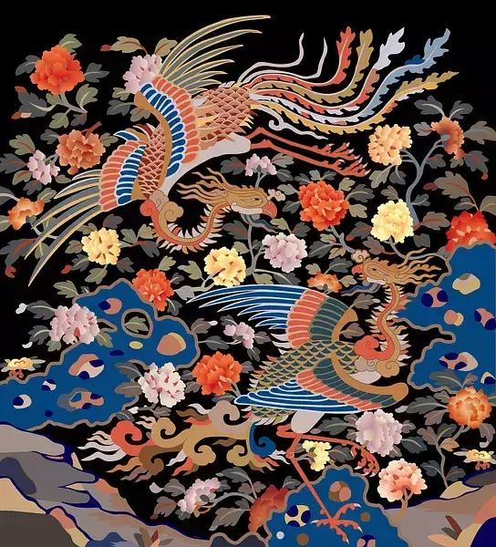 庄重华美的中国古典纹样,东方纹样图植物