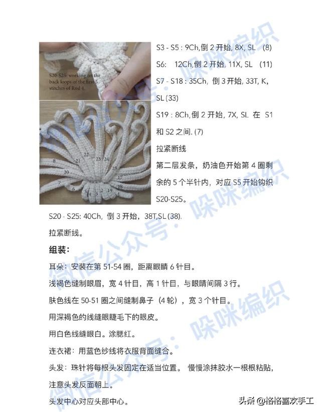 艾莎公主玩偶教程图解,艾莎公主玩偶图片