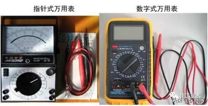 仪表万用表使用入门图解,万用表的使用方法详细图解