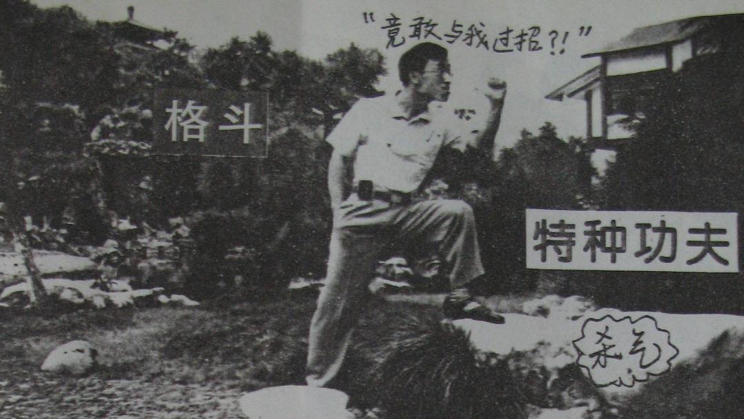 陈鹤皋疯狗拳自由搏击,陈鹤皋疯狗拳宗师