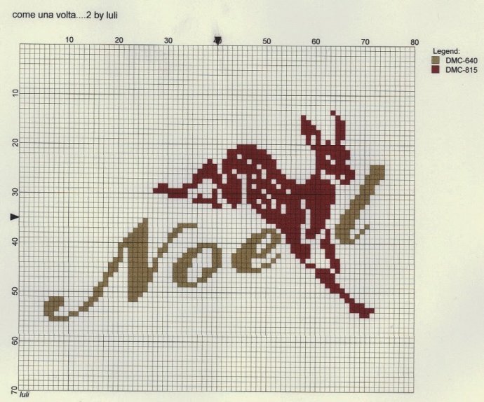 意大利设计师Luli的十字绣图纸及成品图片作品大全,编织也能用到