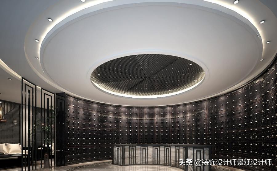 50平米禅意中医养生馆设计图,中医养生理疗会所设计